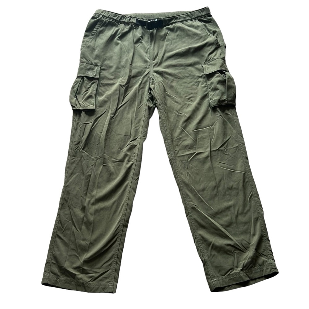 Duluth Trading Company Men’s Cargo Pants Green Durable Large x32